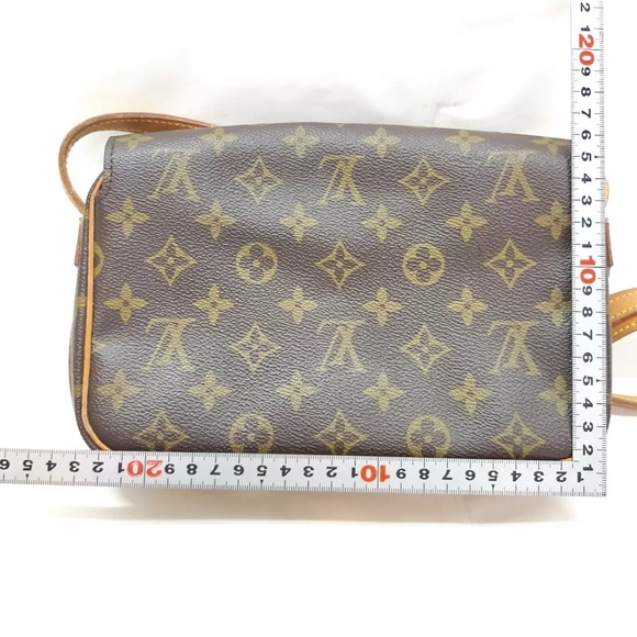 🏆💎💯 MI8901 Louis Vuitton Saint Germain Shoulder Bag 24 Brown Monogram - Picture 9 of 9